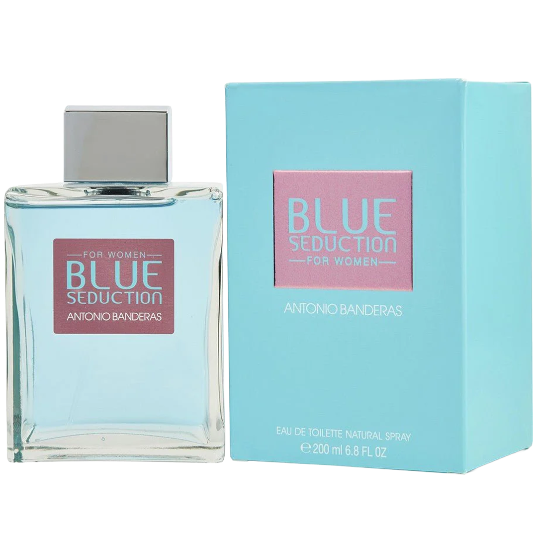 BLUE SEDUCTION FOR WOMEN ANTONIO BANDERAS EDT 200ML